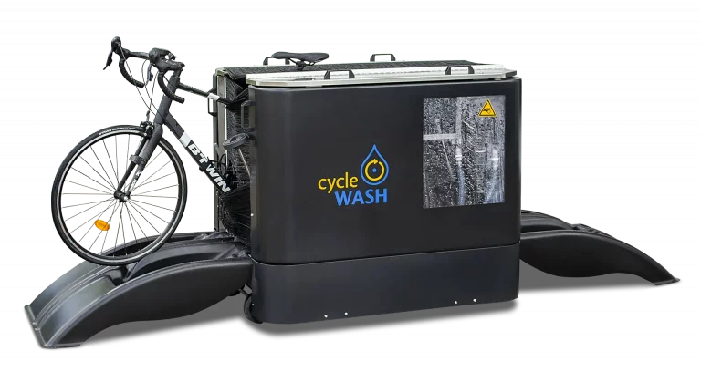 cycleWASH mini DUO Black mit Bike 2