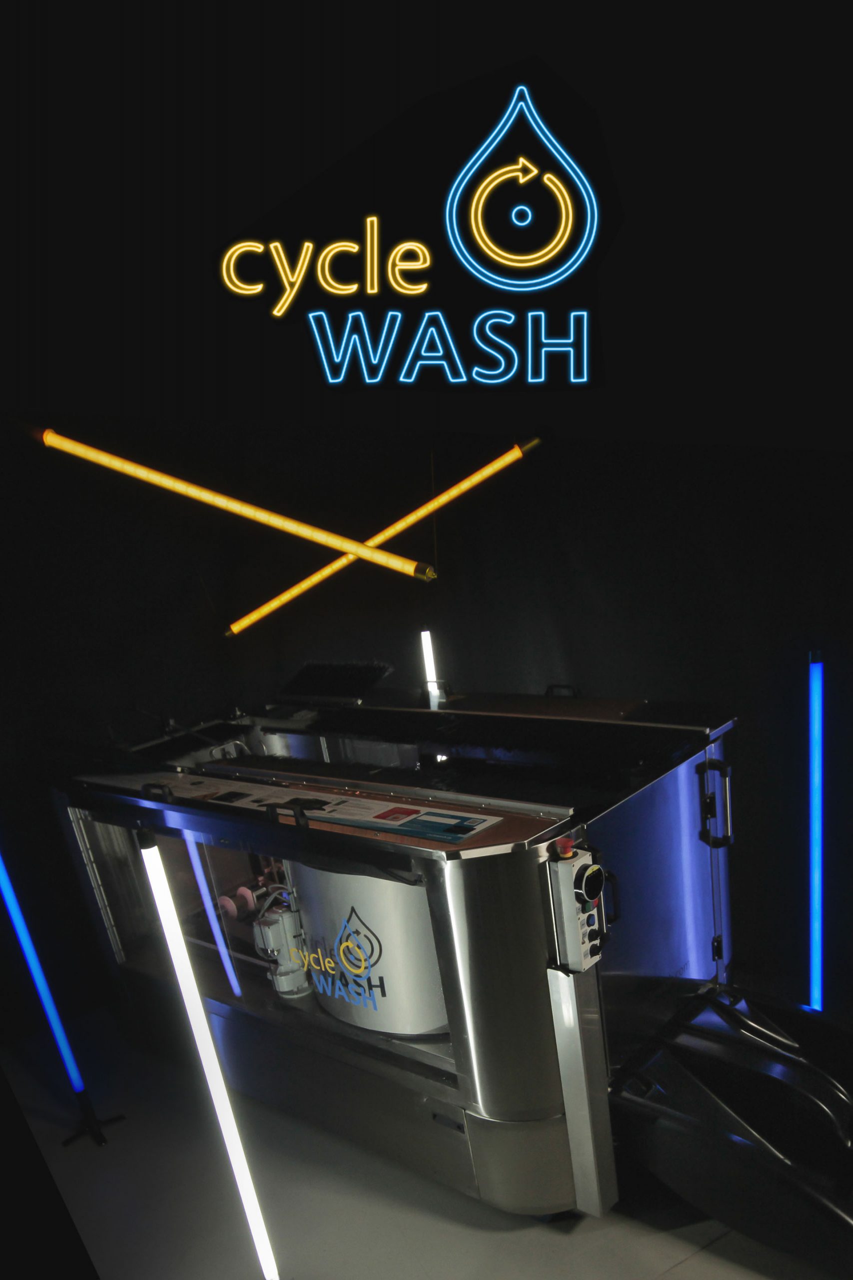 cycleWASH Pro Neon Logo 2022-05