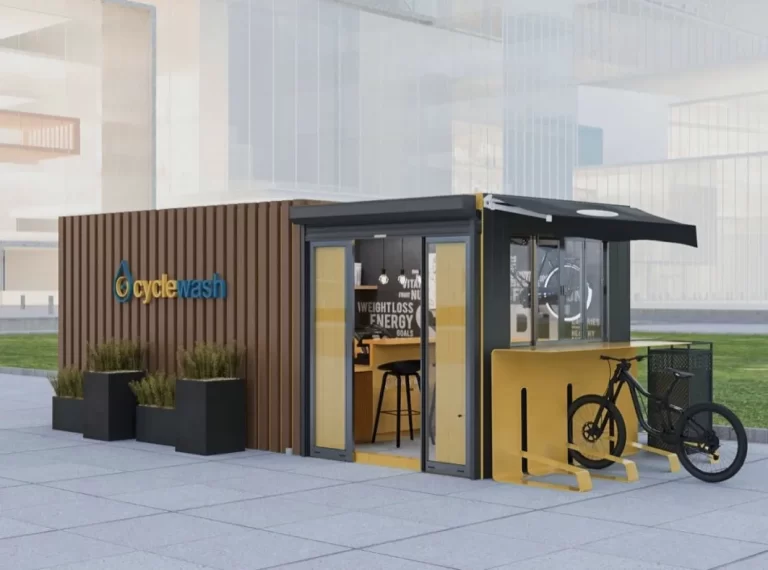 Fahrradwaschanlage als Franchise-Partner – cycleWASH OASIS